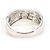 Autre Marque PT850 Platinring mit Diamant - Ansicht 4
