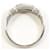 Autre Marque PT900 Platin Diamant Ring - Ansicht 3