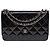 Borsa CHANEL Wallet on Chain in Pelle Nera - 103550 Nero - vista 2