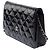 Borsa CHANEL Wallet on Chain in Pelle Nera - 103550 Nero - vista 4