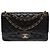 CHANEL Timeless/Classique Tasche aus schwarzem Leder - 103543 - Ansicht 2