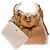 Borsa CHANEL in Suède Beige - 103532 - vista 2