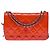 Borsa CHANEL Wallet on Chain in Pelle Arancione - 103541