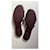 Hermès Rivage Mule in gomma bordeaux Bordò  - vista 2