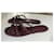 Hermès Rivage Mule in gomma bordeaux Bordò  - vista 7