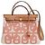 Hermès Borsa Herbag Zip 31 Reversibile Ecru Chaine d'Ancre Rosso Beige