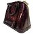 Louis Vuitton Alma in vernice bordeaux Bordò