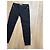 Autre Marque Pantalones biker Stefanel de denim negro - vista 4