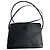 Borsa a tracolla Fendi Zucca in tela nera Blu scuro