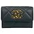 Cartera de piel de cordero Chanel 19 con logo Coco Castaño