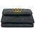 Cartera de piel de cordero Chanel 19 con logo Coco Castaño - vista 6