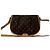 Borsa a tracolla Louis Vuitton Menilmontant PM in pelle monogramma Marrone