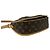 Borsa a tracolla Louis Vuitton Menilmontant PM in pelle monogramma Marrone - vista 7