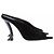 Lanvin Mule in scamosciato nero "Midnight" - vista 4