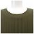 Moncler I20919C00007 Top Verde Caqui - vista 5
