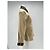 Veronica Beard Beige Jacke mit Lederkragen - Ansicht 3