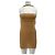 Autre Marque KHY Trägerloses Kleid Nude Beige