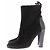 Hermès Botines negros de ante - vista 5