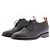 Thom Browne Derby nere in pelle Nero