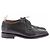 Thom Browne Derby nere in pelle Nero - vista 4