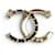 Chanel Coco Mark Strass-Brosche Schwarz Golden  - Ansicht 3