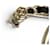 Chanel Coco Mark Strass-Brosche Schwarz Golden  - Ansicht 6