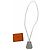 Hermès Collana con charm Clochette Vintage Hermes Blu chiaro - vista 2