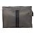 Hermès Fourre Tout Clutch aus grauem Canvas Braun