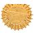 Spilla Chanel Gold Gold Plated Coat Of Arms Medallion Sunburst D'oro - vista 3