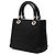 Dior Nero Nylon Cannage Lady Dior Media - vista 2