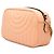 Borsa a tracolla verticale Gucci Orange Small GG Marmont Matelasse in pelle di vitello con anello Arancione Pesca - vista 2