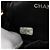 Chanel Black CC gestepptes Lammleder Vanity Bag Schwarz - Ansicht 6