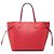 Louis Vuitton Neverfull MM in pelle Epi rossa Rosso