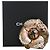 Spilla Chanel Pink CC Metallic Canvas Camellia Rosa D'oro - vista 6