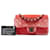 Chanel Orange Mini Rectangular Classic Velvet Single Flap Arancione Pesca - vista 6