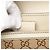 Borsa a tracolla Emily in tela GG beige di Gucci - vista 6
