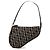 Pochette Saddle in tela Diorissimo nera Mini Dior Nero