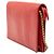 Portafoglio con catena Balenciaga Red Chevre Motocross Metallic Edge - vista 2
