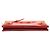 Portafoglio con catena Balenciaga Red Chevre Motocross Metallic Edge - vista 3