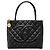 Tote Chanel Black Caviar Medallion Nero