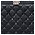 Chanel Black Large Quilted Caviar Boy O Case Clutch Nero - vista 5