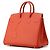 Hermès Orange Swift Birkin Shadow Retourne 25 Rosso Arancione - vista 2