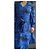 Diane von Furstenberg Midikleid Tie Dye Zebra Print Schwarz Blau Grün - Ansicht 3