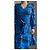 Diane von Furstenberg Midikleid Tie Dye Zebra Print Schwarz Blau Grün - Ansicht 5