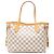 Louis Vuitton White Damier Azur Neverfull PM Bianco