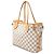 Louis Vuitton White Damier Azur Neverfull PM Bianco - vista 2