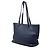 Tote Prada Blue Vitello Daino Canapa Logo Blu navy - vista 2