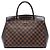 Louis Vuitton Marrón Damier Ebene Rivoli MM Castaño