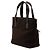 Borsa Tote Quadrata in Jacquard Marrone Gucci Marrone scuro - vista 2