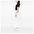Chanel Estuche Vanity Mini en Caviar Blanco con Cremallera y Cadena Crudo - vista 5